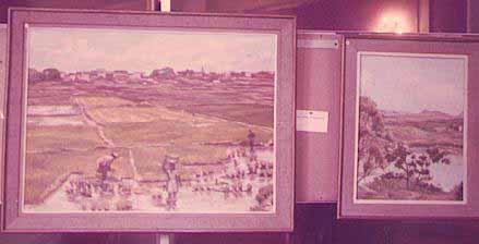 Exposition au secrtariat de la jeunesse et de l'art - 1973